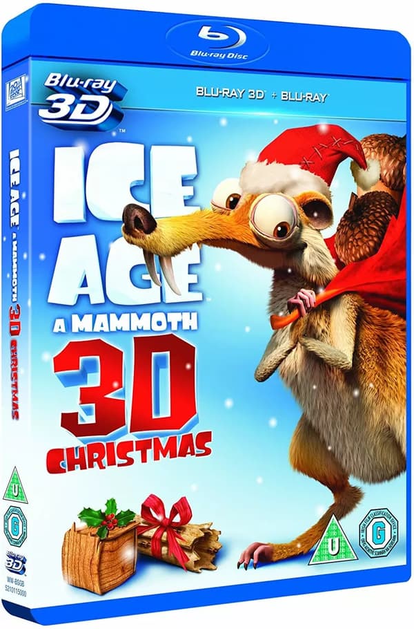 Ice Age A Mammoth 3D Christmas 3D Bluray Brand New