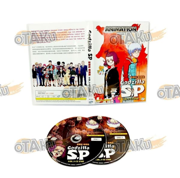 GODZILLA S.P ( SINGULAR POINT ) - ANIME TV DVD (1-13 EPS) (ENG DUB)