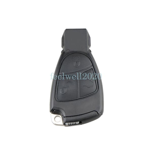 For Mercedes Benz E B C S CLASS CLK CLS 3 Button Key Fob Remote Case Shell Blade