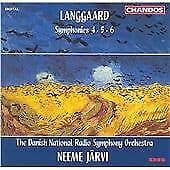 Rued Langgaard : Langgaard: Symphonies 4, 5, 6 CD