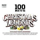 Various Artists : 100 Hits: Christmas Legends CD Box Set 5 discs (2013) Pre-Owned