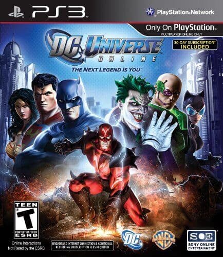 Dc Universe Online / Game - Game 98VG Pre-Owned