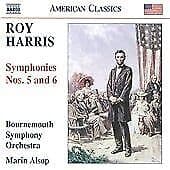 Roy Harris : Symphonies Nos. 5 and 6 CD (2009) Pre-Owned