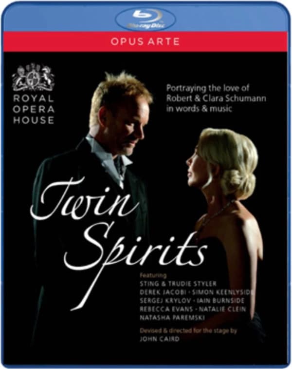 Twin Spirits Sting Performs Schumann (Bluray) Brand New