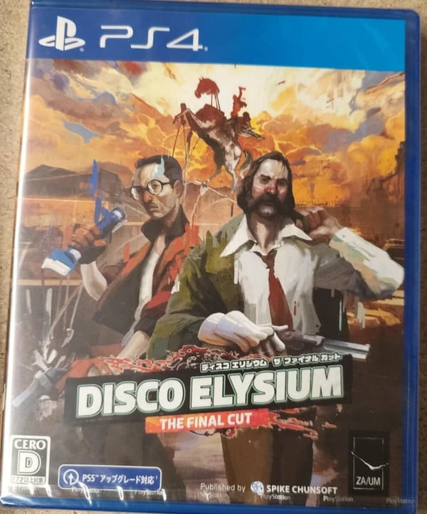 Disco Elysium The Final Cut PS4 PS5 Upgrade Available Japan Import Brand New