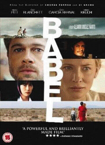 Babel DVD (2007) Brad Pitt, González Iñárritu (DIR) Cert 15 Pre-Owned Region 2