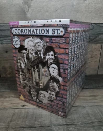 Coronation Street 1960-69 DVD Boxset (80 episoder)