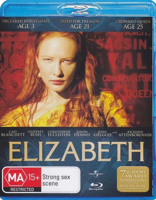 Elizabeth (Bluray) Brand New
