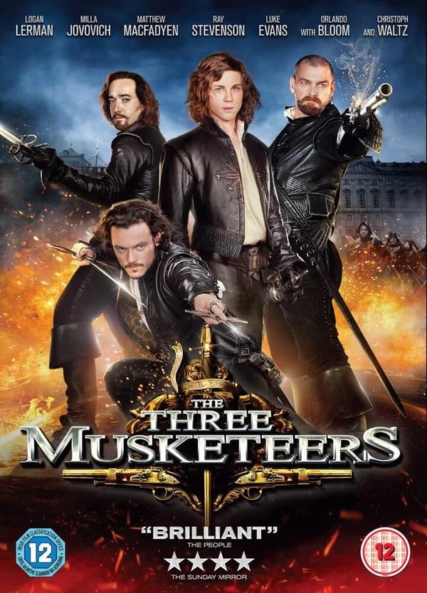 Kolme muskettisoturia (2011) DVD