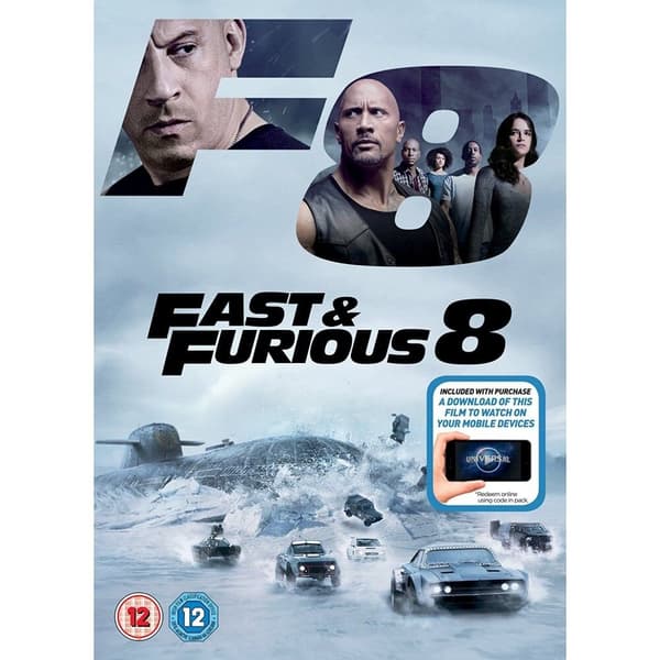Fast & Furious 8 DVD (2017)