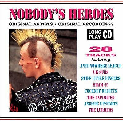 Various : Nobodys Heros-Punk CD Pre-Owned