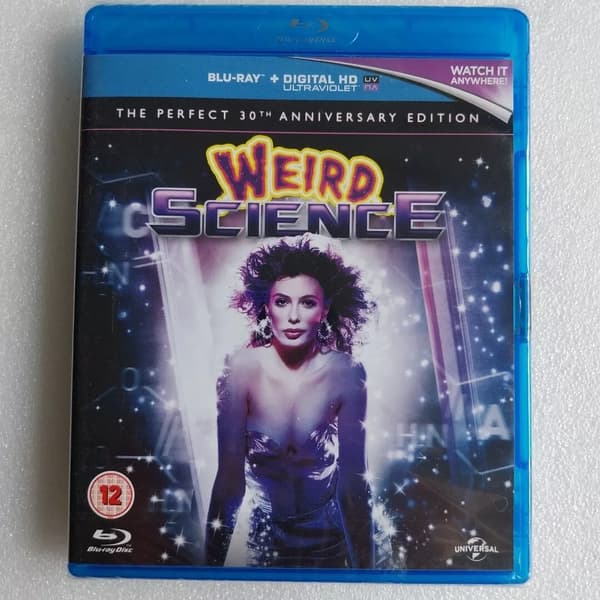 WEIRD SCIENCE BD/UV 30TH ANNIVERSARY Brand New