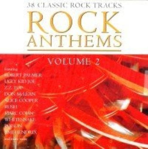 Various : Rock Anthems 2 CD Pre-Owned