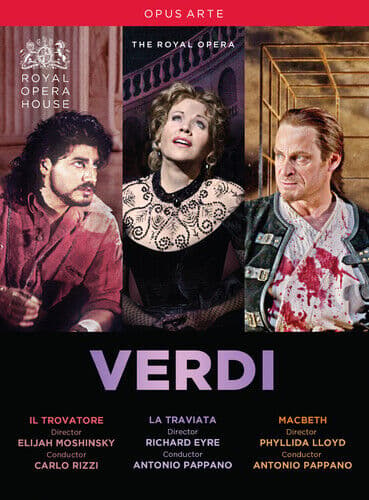 Verdi Operas DVD (2016) Carlo Rizzi Cert E 3 Discs Pre-Owned Region 2