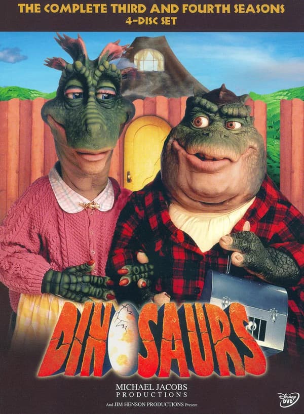 Dinosaurs - Komplet sæson 3 & 4 (DVD Box Set)