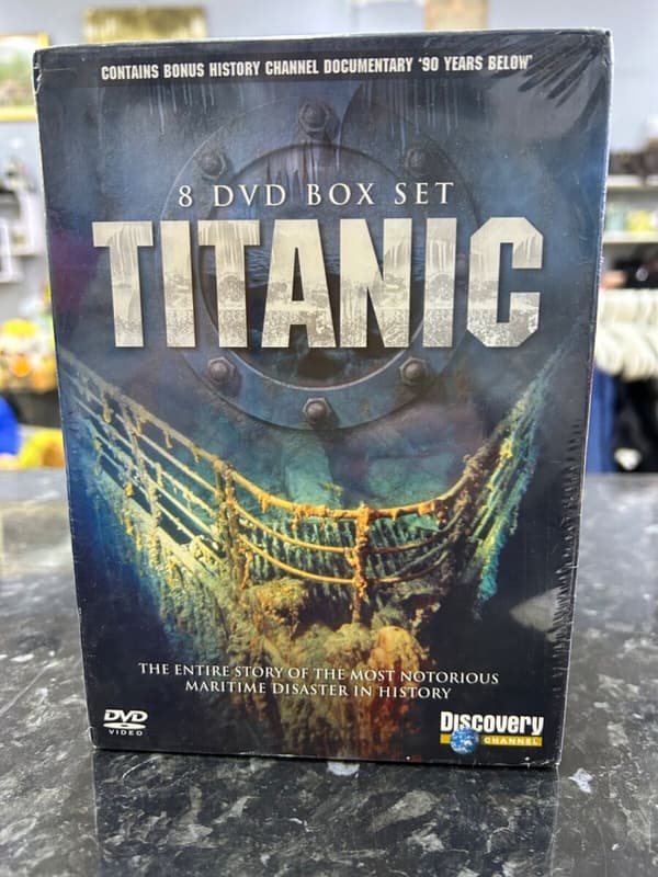 Titanic: Hela historien – 8-disk boxset – DVD