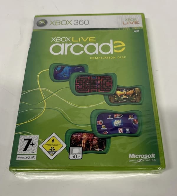 Mint Xbox Live Arcade Compilation Disc (Xbox 360 PAL) Complete ++++ Brand New