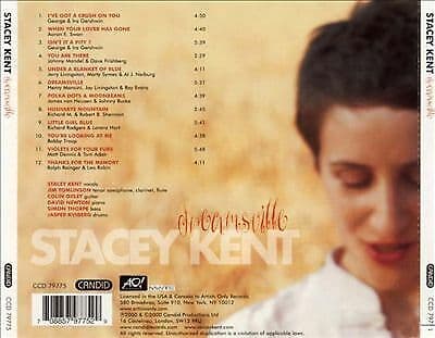 Stacey Kent : Dreamsville CD (2000) Pre-Owned