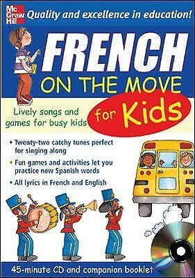 French On The Move For Kids (1CD + Guide) Pre-Owned