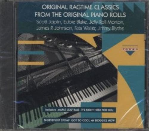 Scott Joplin, Eubie Blake, Jelly Roll Mo : Ragtime Original Classics CD Pre-Owned