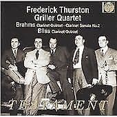 Arthur Bliss : Clarinet Quintets (Thurston, Griller Quartet) CD (2005) Pre-Owned