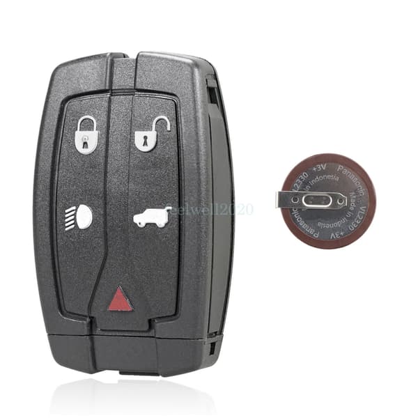 For Land Rover Freelander 2 2006-2014 Smart Car Key Fob Case 5Button Replacement