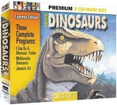 None : CD-ROM: Jewel Case (Std): 3D Dinosaur Pre-Owned