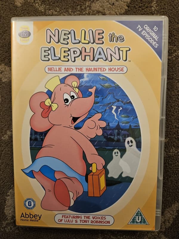 Nellie The Elephant: 10 Episoder – Retro Barne-DVD