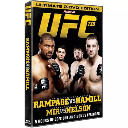 UFC 130: Rampage v Hamill DVD (2 levyä)