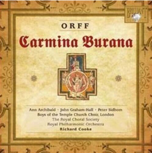 Carl Orff : Carmina Burana CD (2009) Pre-Owned