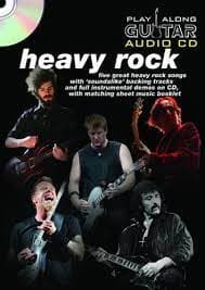 Play Along Guitar Audio Cd: Heavy Rock (Paperback) Pre-Owned