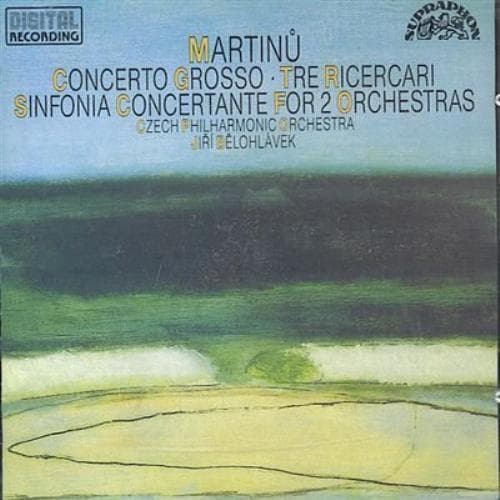 Tschech.Philh. : Concerto Grosso/Tre Ricercari CD Pre-Owned