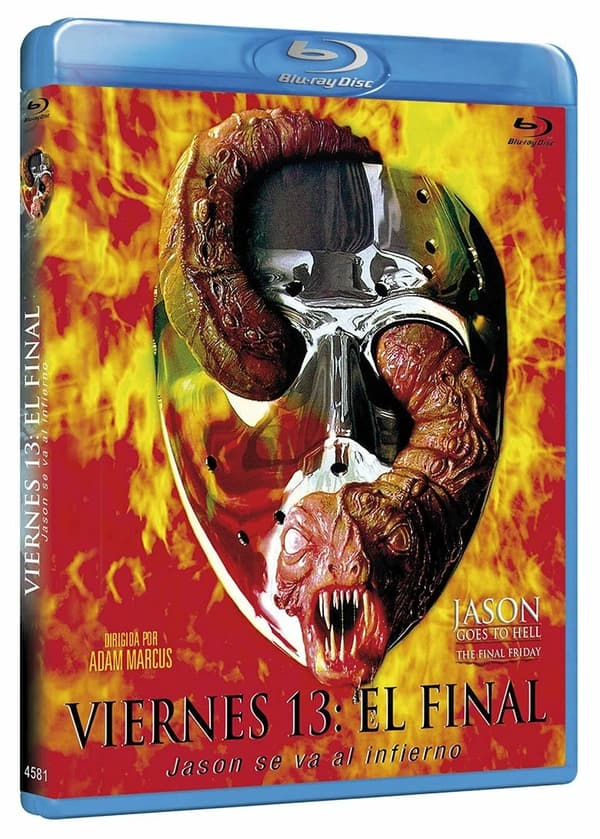 JASON GOES TO HELL: THE FINAL FRIDAY (1993) Blu-ray, Region B