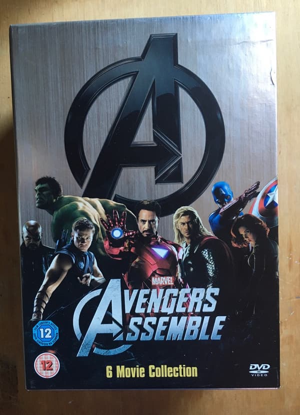 Marvel Avengers Assemble: 6 elokuvan DVD-boksi