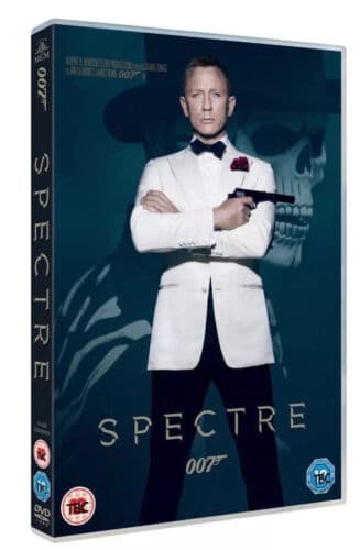 Spectre DVD (2016) James Bond, Daniel Craig, ohjaus Sam Mendes