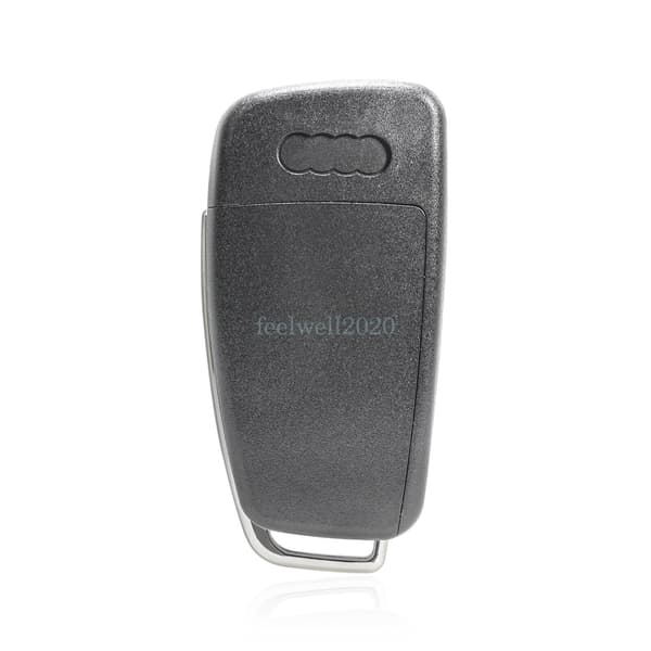 3 Button Flip Remote Key Fob Case Shell for Audi A3 S3 8V 2013-2017 Replacement