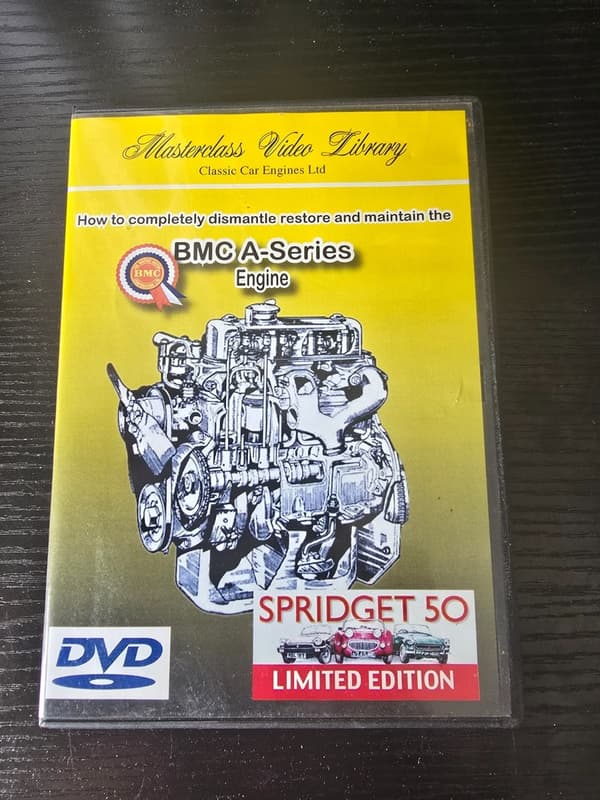 BMC A-serie Motor: Afmontering & Restaurering DVD (2008)