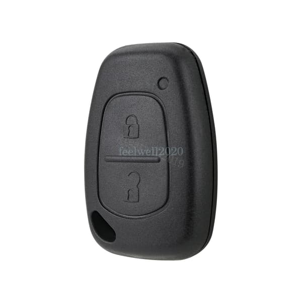 2 Button Remote Key Fob Case Shell + Switches For Renault Master Traffic Kangoo