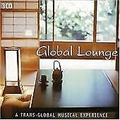 Various Artists : Global Lounge CD 3 discs (2002) Pre-Owned