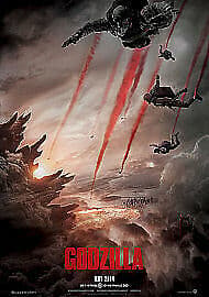 Godzilla DVD (2014) Bryan Cranston, Edwards (DIR) Cert 12 Pre-Owned Region 2