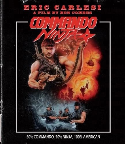 COMMANDO NINJA Region A Blu Ray,US Import Brand New