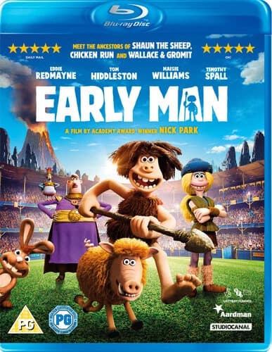 Early Man BluRay (2018) Nick Park cert PG Brand New