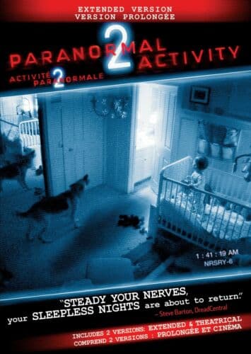 Paranormal Activity 2 (Extended Version) DVD Pre-Owned Region 2