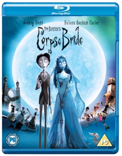 Tim Burton's Corpse Bride DVD (2007) Tim Burton cert PG Brand New
