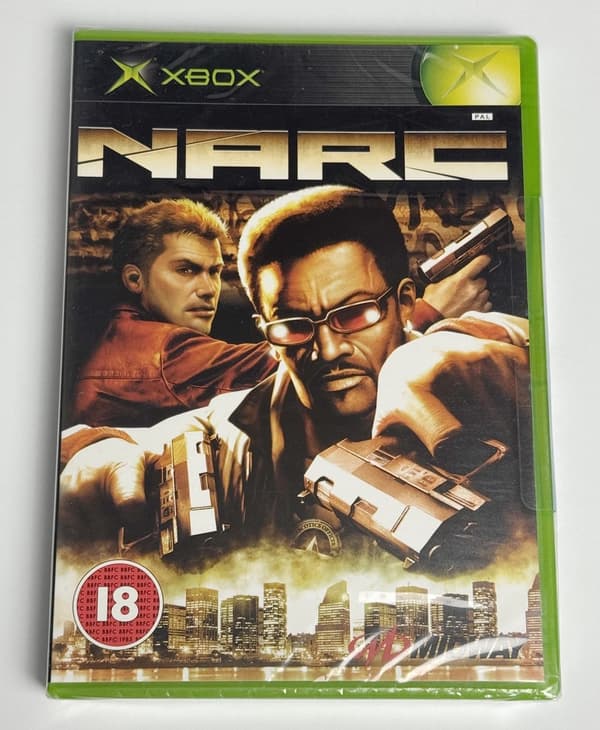 NARC Xbox Original TheGameWorld Brand New