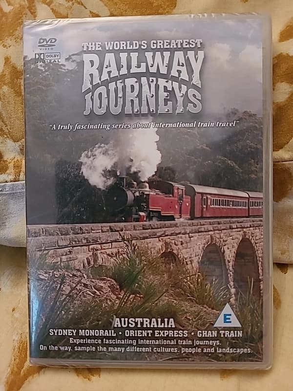Världens Största Järnvägsresor: Australien DVD
