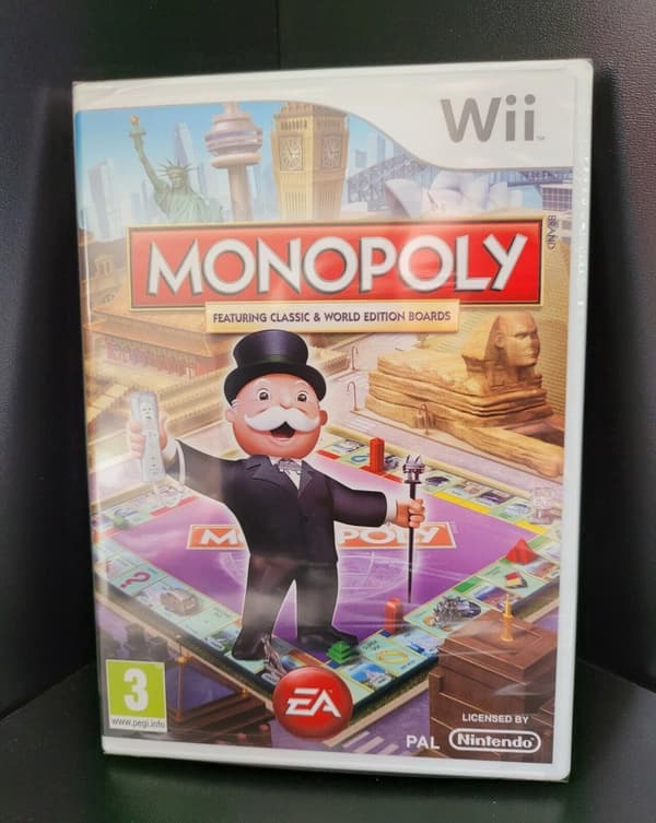 Monopoly Wii Original Release Brand New