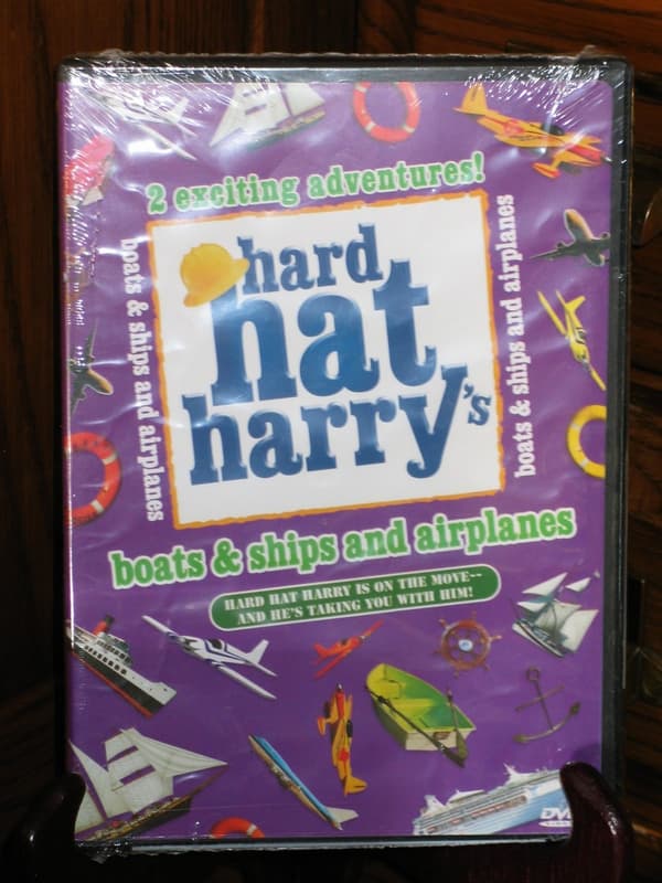 Hard Hat Harry: Båter, Skip og Fly – DVD