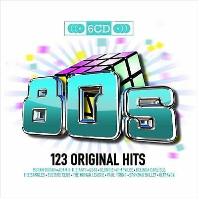 Various Artists : 80s 12 Inch: 72 Original Hits CD Box Set 6 discs (2009) Pre-Owned
