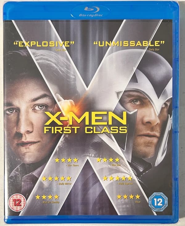 Marvel XMen: First Class (Blu Ray) Brand New